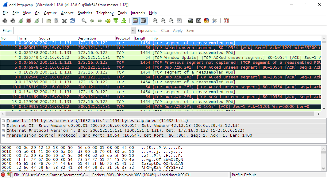 wireshark download old version